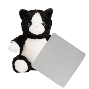 Kat - Knuffel met deken